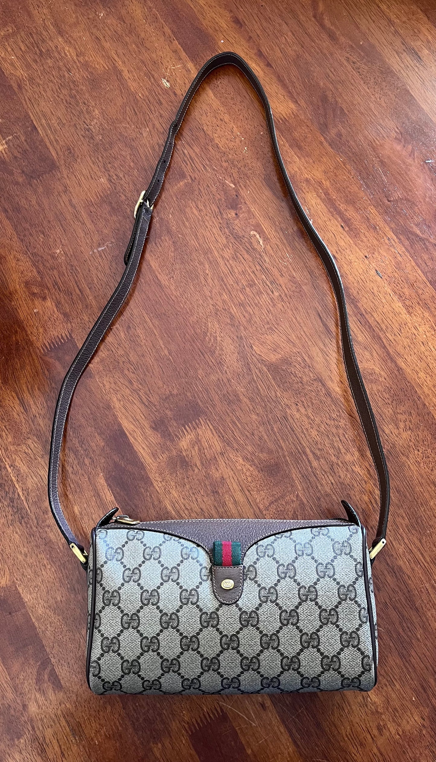 Gucci Ophidia Sherry Line Mini Crossbody Bag/Vintage/Authentic