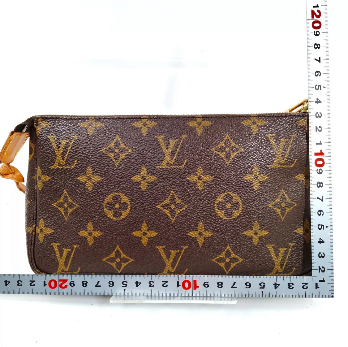 Authentic Louis Vuitton Pochette Brown Monogram/Vintage