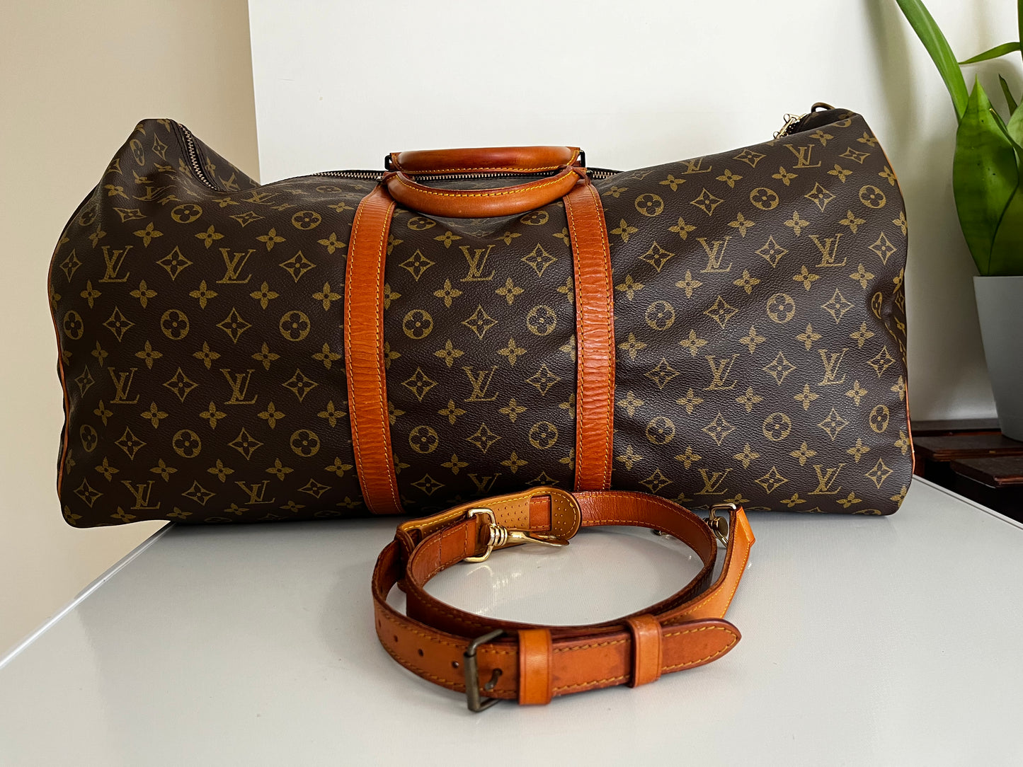 Vintage Louis Vuitton Keepall Bandouliere 60