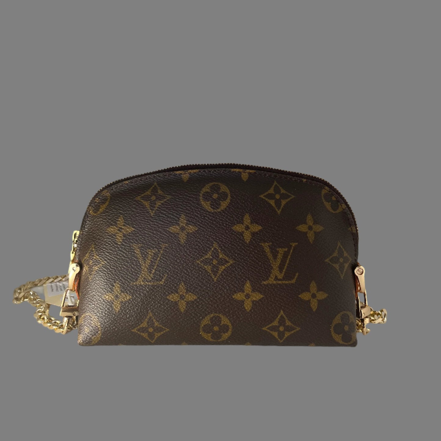 Authentic Louis Vuitton Cosmetics Pouch Brown Monogram/Vintage/Customised